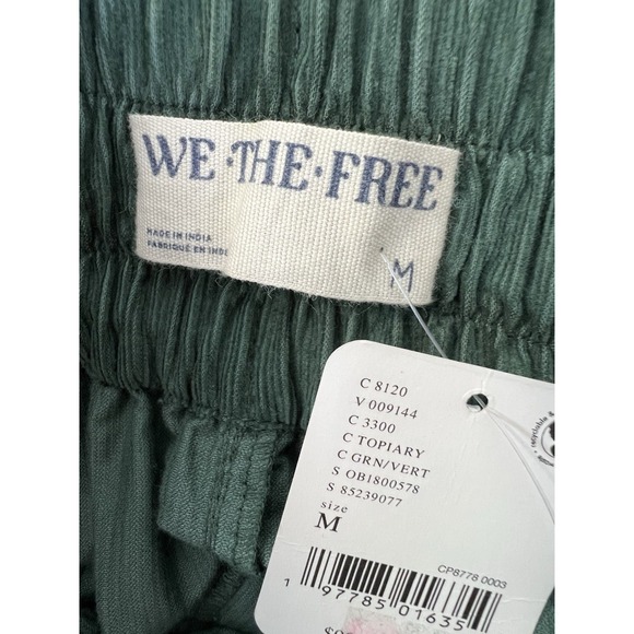 Free People We The Free Cord Full Skirt Topiary Green Size Medium NWT - $98 - Picture 8 of 9
